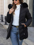 Damen Winterjacke – Warme Ganzjahres-Schwarze Mantel